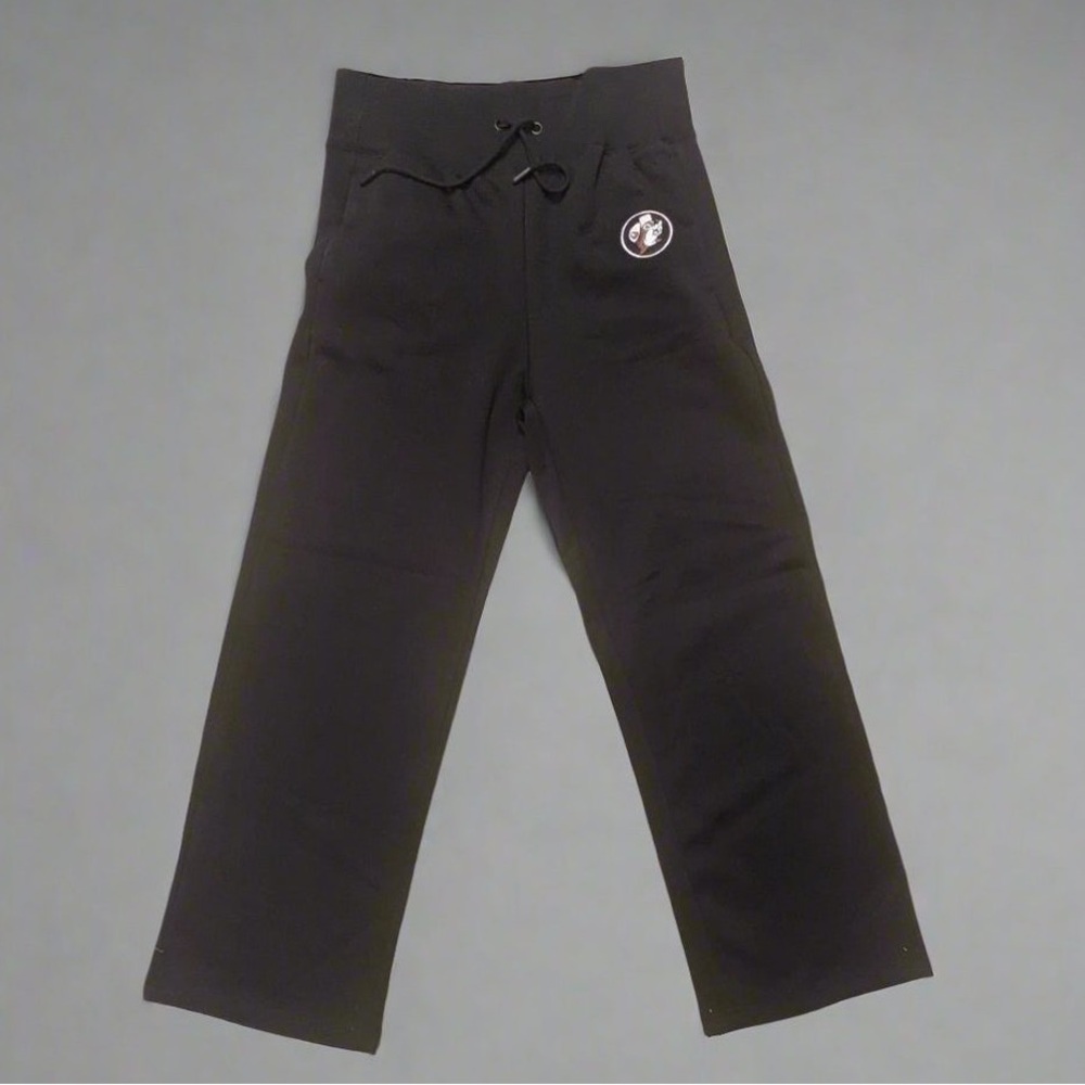NWT Buc-ees fleece Black Wide Leg Pants 3X - Picture 2 of 9